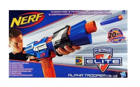 Nerf N Strike Elite Alpha Trooper Cs 12 Blaster Pistoler And Pistolset