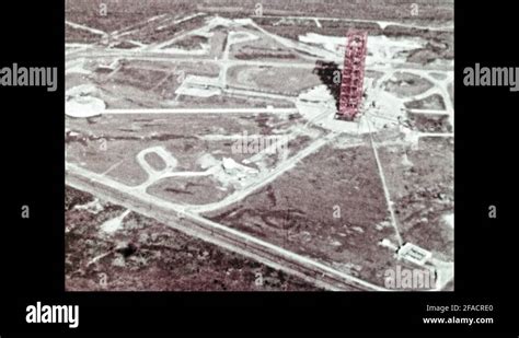 1960s Aerial View Of The Cape Canaveral Air Force Station Launch