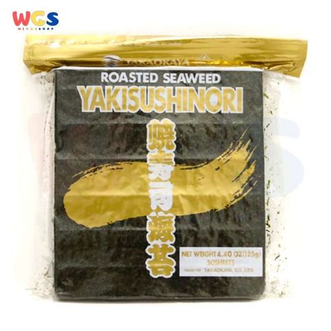 Jual Takaokaya Roasted Seaweed Yaki Sushi Nori Sheets Oz Gr Di