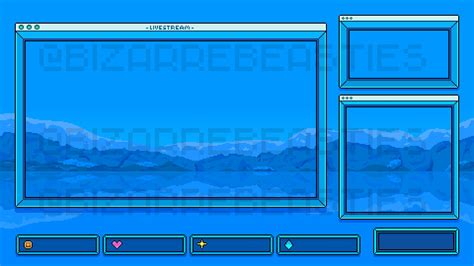 Cute Full Twitch Package Bit Pixel Art Animated Offline Etsy