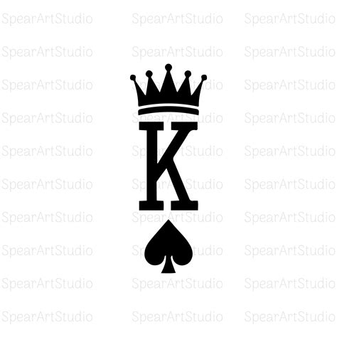 King And Queen Svg King Of Spades Svg Queen Of Hearts Svg Etsy Canada