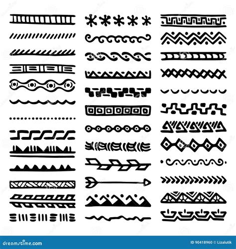 Aztec Border Patterns