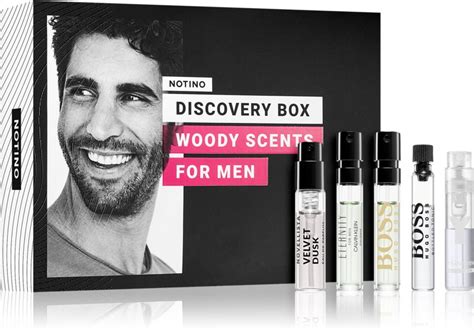 Beauty Discovery Box Notino Woody Scents For Men Ensemble Pour Homme