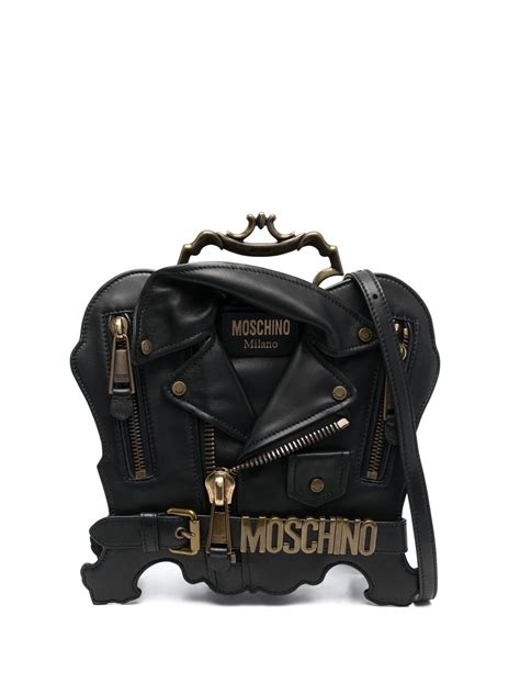 Moschino Biker Jacket Shoulder Bag Farfetch