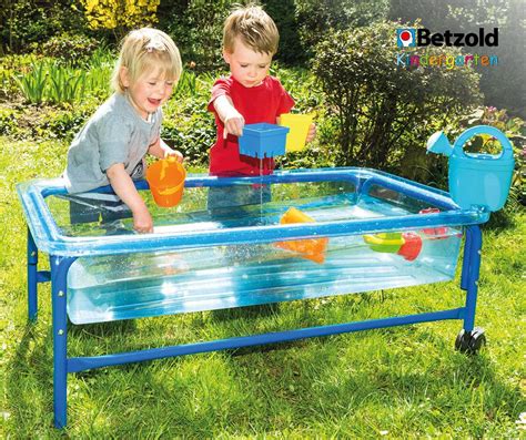 Sand Wasser Spieltische F R Drinnen Drau En Wasserspiele Kinder