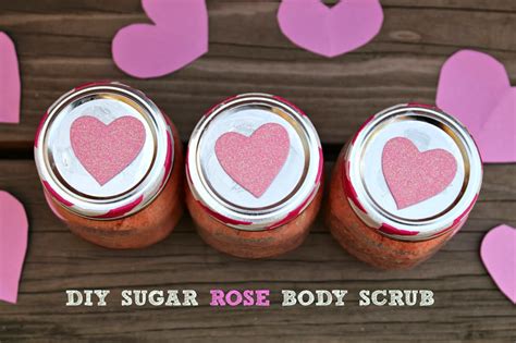 Linds And Bells Diy Pink Rose Body Scrub Valentines Day Part 1