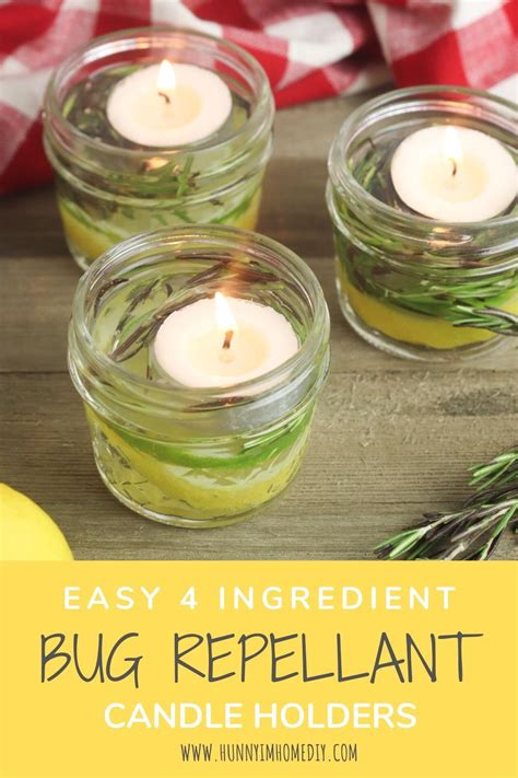 Diy Candle Mosquito Repellent At Nelson Milazzo Blog