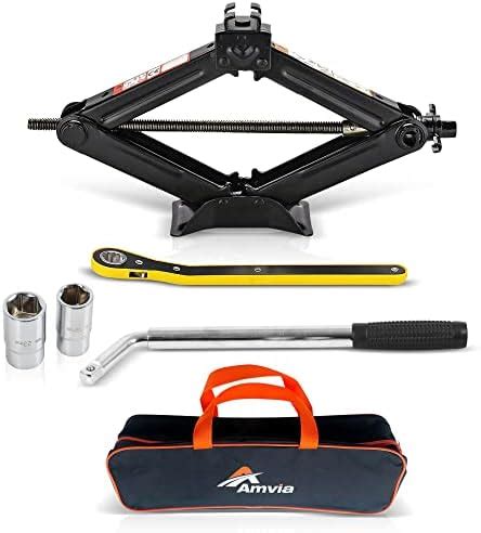 Car Jack Kit Scissor Jack For Car Ton Lbs Tire Jack Tool