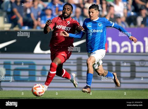 GENK Lr Gyrano Kerk Of Royal Antwerp FC Gerardo Arteaga Of KRC