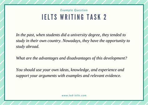 Ielts Advantages And Disadvantages Question Ted Ielts