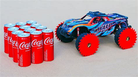 Experiment Rc Truck Vs Coca Cola Youtube