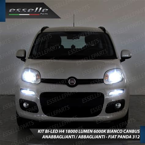 Kit Full Led K H Canbus Fiat Panda Iii Abbaglianti Anabbaglianti