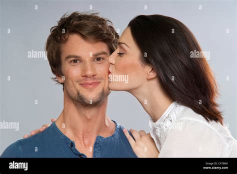 Kissing Woman Man Stage Hi Res Stock Photography And Images Alamy