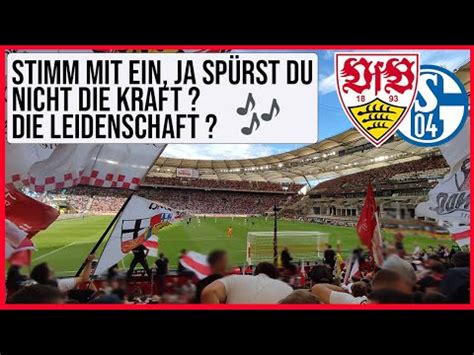 Cannstatter Kurve Singt Wild Frei Fangesang Stimmung Vfb