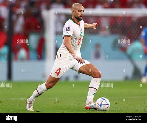 Doha Qatar Th November Sofyan Amrabat Of Morocco During The