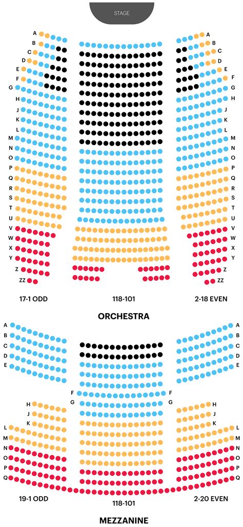 August Wilson Theatre Seating Chart – Best Seats, Real-Time Pricing ...