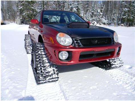 Must See Subaru Wrx With Tank Tracks 1a Auto