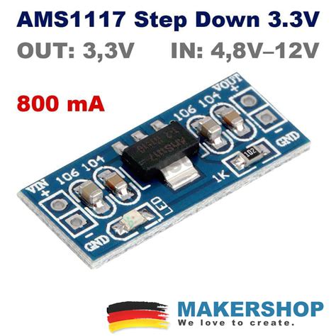 LM2596S DC Spannungswandler Spannungsregler LM2596 Arduino Board Step