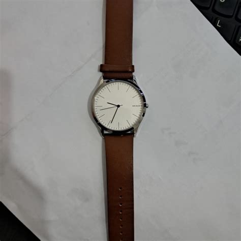 Jual Jam Tangan Pria Skagen Jorn Medium Brown Leather Jakarta Selatan