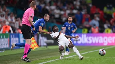 Giorgio Chiellini Reflects On Bukayo Saka Shirt Pull In Euro 2020 Final