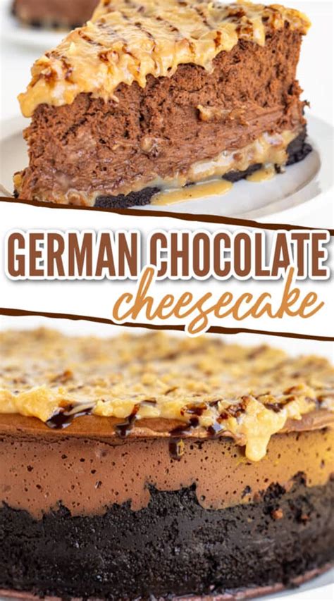 German Chocolate Cheesecake Recipe Charmainroy