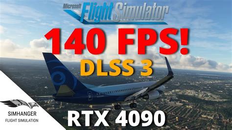 Fps In Microsoft Flight Simulator Rtx Dlss Tested In K