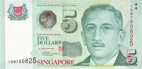 Current Singapore Dollar Banknotes - Foreign Currency