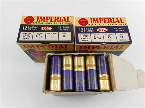 IMPERIAL 12 GAUGE 2 3/4" SHOTGUN SHELLS