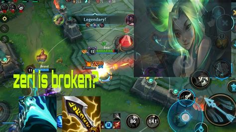 Zeri Is Absolutely Broken In Wild Rift Full Gameplay YouTube