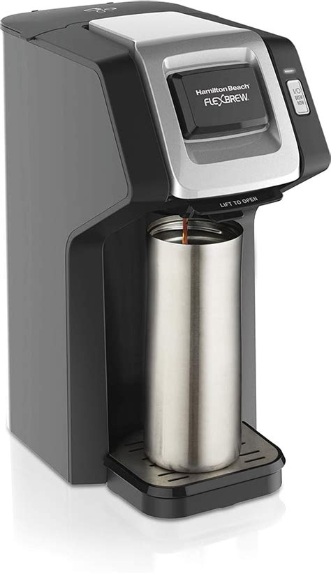 Hamilton Beach 49974 Flexbrew Single Serve Coffee Maker Compatible With Pod Packs