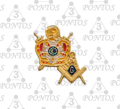 Demolay Esquadro E Compasso Azul Alfaias LOJA 3 PONTOS