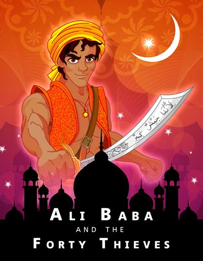 English Ali Baba And The Forty Thieves WorldStories