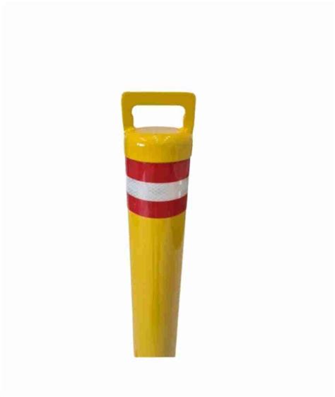 Mm Removable Bollard Cast In Sleeve With Padlock Security