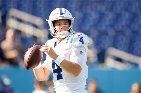 Colts Turn To Sam Ehlinger At Qb Against Commanders