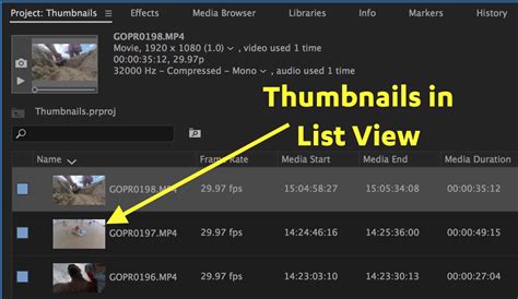 Thumbs Up For Thumbnails In Premiere Pro — Premiere Bro