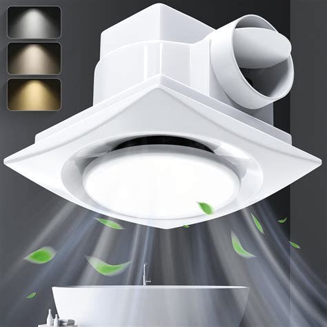 amazoncom bathroom exhaust fan  light upgraded bathroom fan