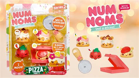 Num Noms Series Pizza Party Unboxing And Review Youtube