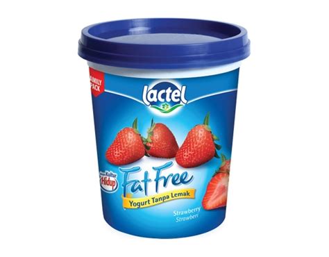 Lactel Fat Free Yogurt Strawberry Myaeon2go