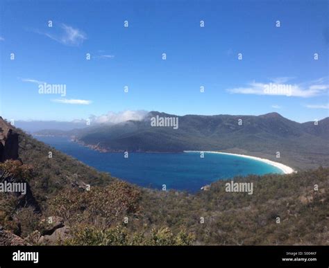 Wineglass Bay Tasmania Australia Stock Photo Alamy