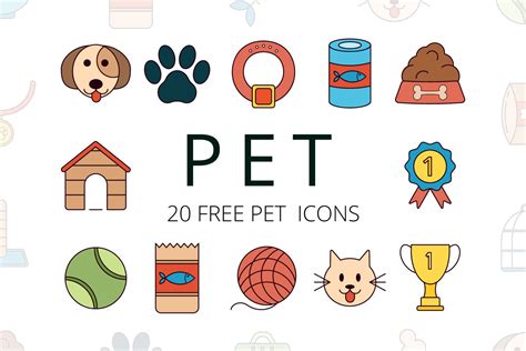 Pet Vector Free Icon Set - GraphicSurf.com