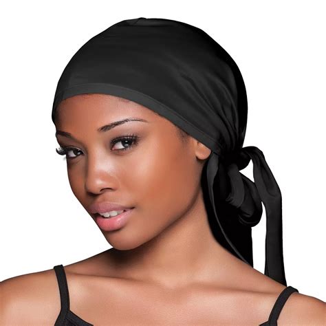 Firstline Evolve Satin Wrap Scarf Black Shop Hair Accessories At H E B