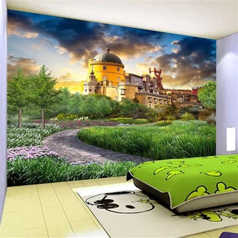 Castle Wallpaper Castle Wall Mural Palace Wall Mural | Etsy