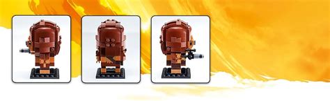 LEGO BrickHeadz Chewbacca 41609 Building Kit 149 Piece Building Sets