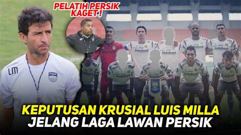 Siap Tempurjadwal Padat Luis Milla Tunjuk Pemain Cadangan Jadi