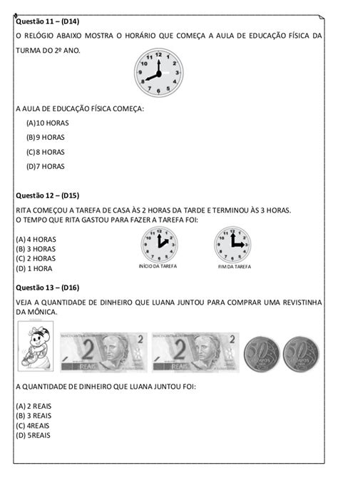 Atividade De Matem Tica Ano Adi O Simulados E Quest Es