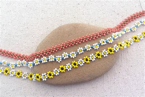 Daisy Chain Beading Stitch Tutorial