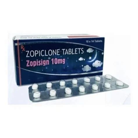 Zopisign 10 Mg Tablets For Hospital At Rs 90 Stripe In Valsad ID