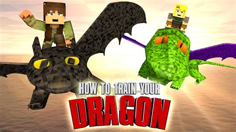 Minecraft How To Train Your Dragon Challenge Toothless Is Captured