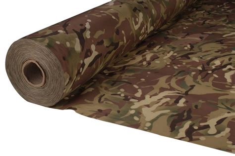 Tent Fabric Lightweight Ripstop Nylon 80 Grm² 150 Cm Camouflage