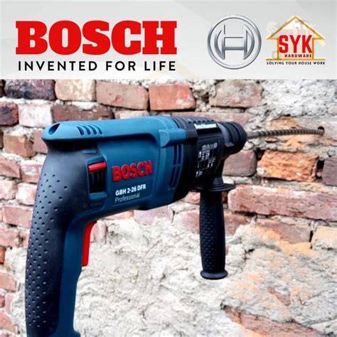 Syk Bosch Gbh 2 26 Dfr Corded Professional Rotary Hammer Power Tools